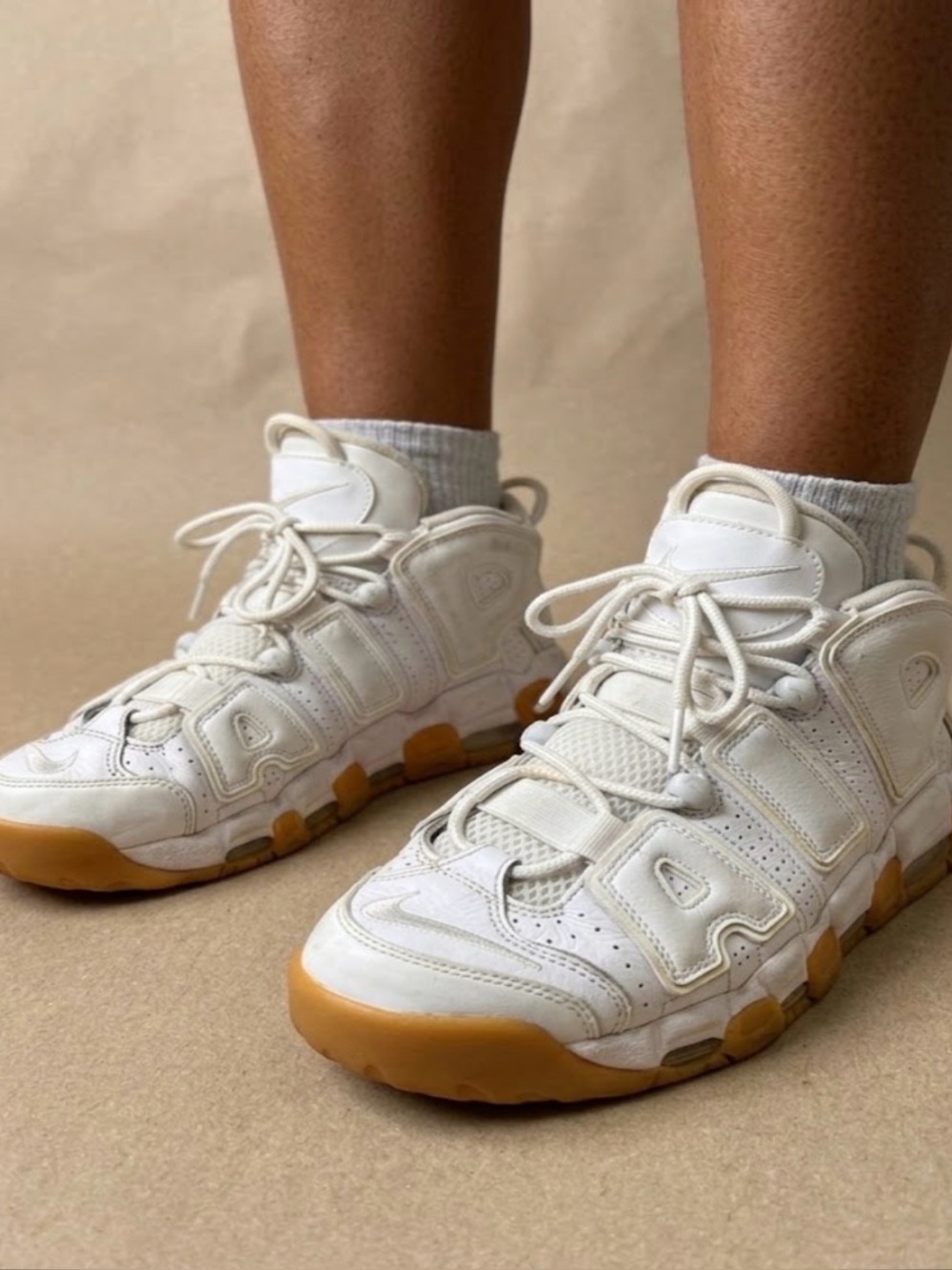 Nike Air More Uptempo Low White Gum (GS) 106593679